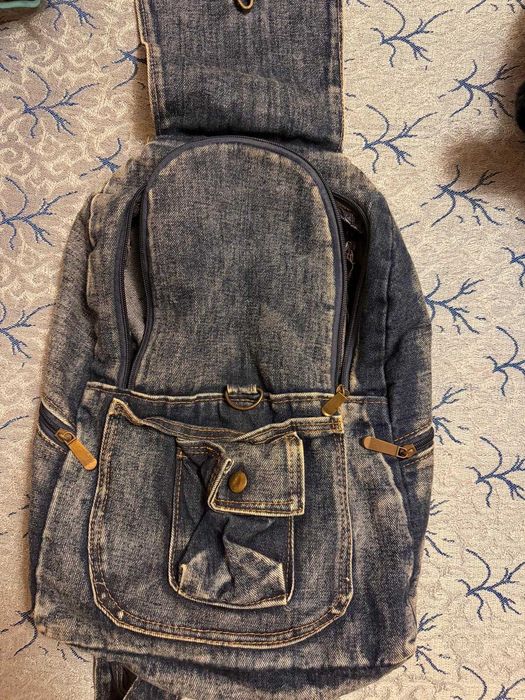 Rucsac mic material blugi