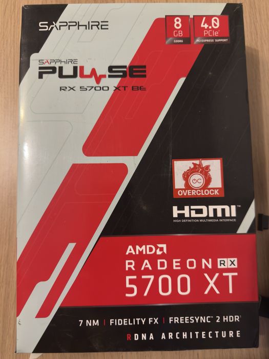 RX 5700 XT Sapphire Pulse 8GB – RTX 3060 / 2070 Super Performance