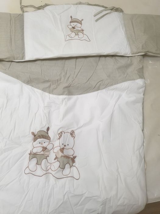 Продам детское одеяло с пододеяльником и бортиками