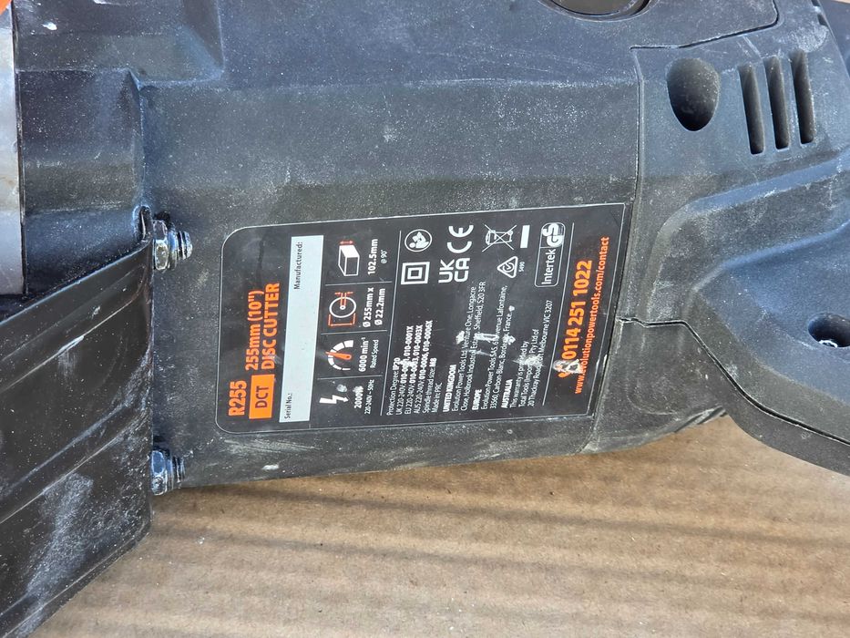 Masina pentru taiat beton, zidarie DEFECT Evolution R255DCT