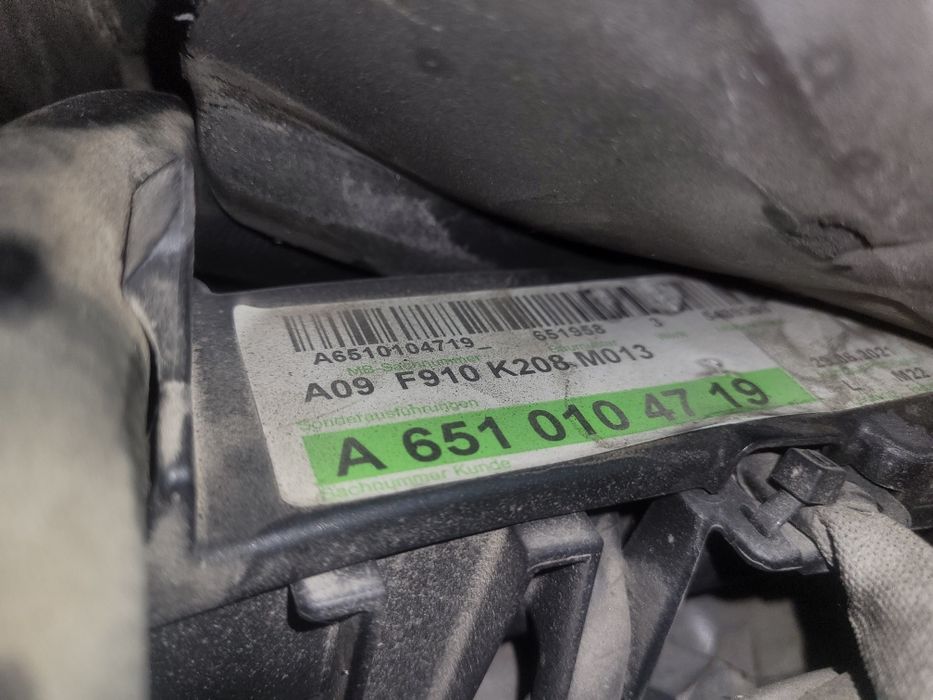 Vând motor mercedes 2.0 D euro 6