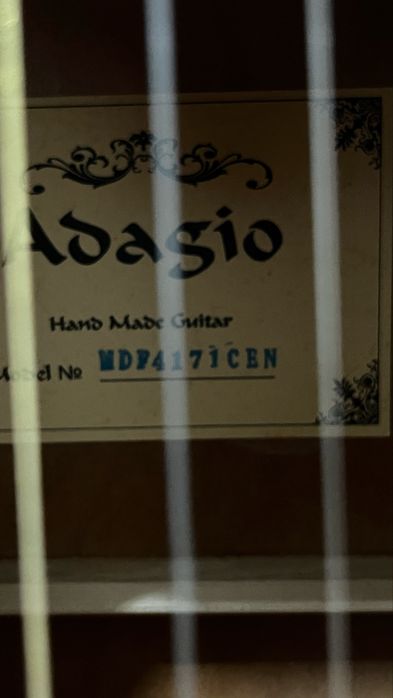 электроакустическая гитара Adagio MDP4171CEN