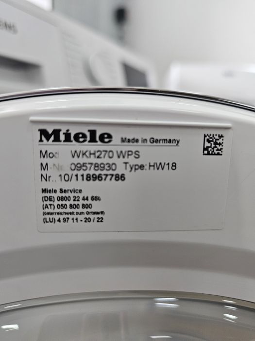 Пералня Míele W1 Twin Dos&PowerWash