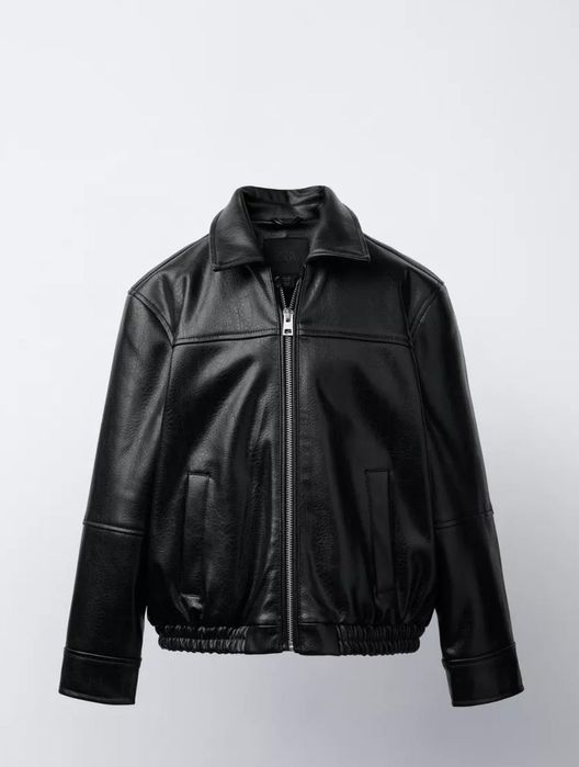 Кожено яке Zara!