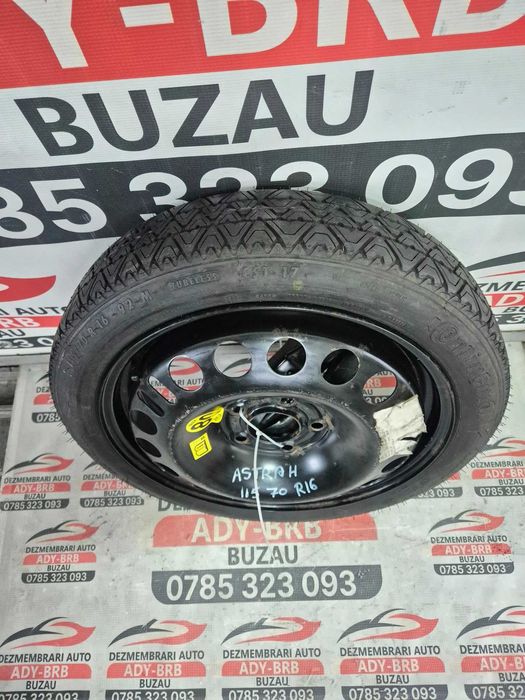 Roata de rezerva slim Opel Astra H R16