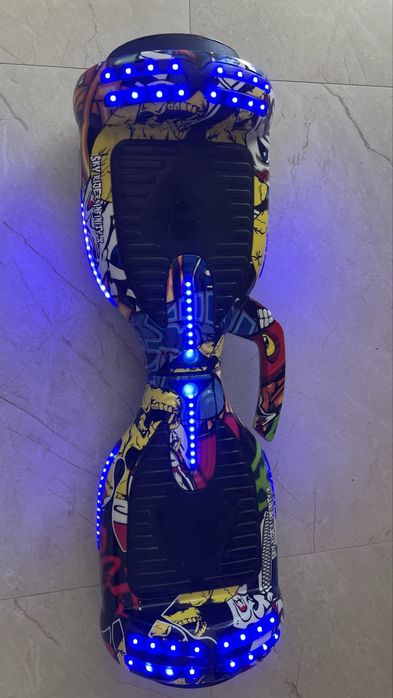Hoverboard Myria Sky Rider Infinity LED- nou, cutie originala, geanta