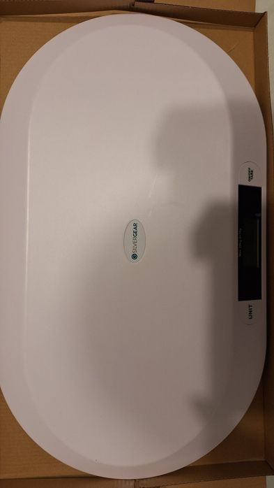 Silvergear Cântar pentru Bebeluși Cântar Digital pentru Copii Ecran LE