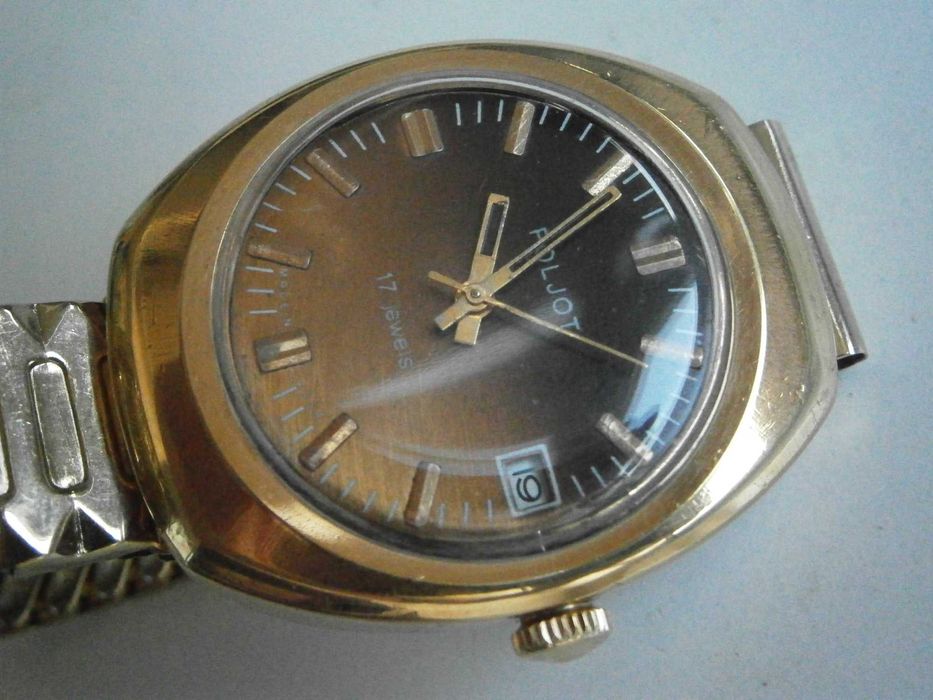 POLJOT, 17 jewels, made in USSR, cal. 2614.2H! Каса 37х42мм
