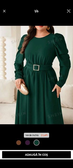Rochie  verde noua XL