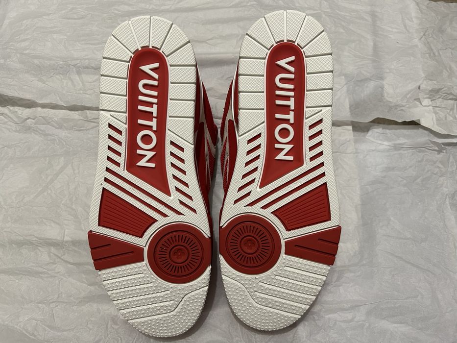 Adidasi Louis Vuitton Skate Red