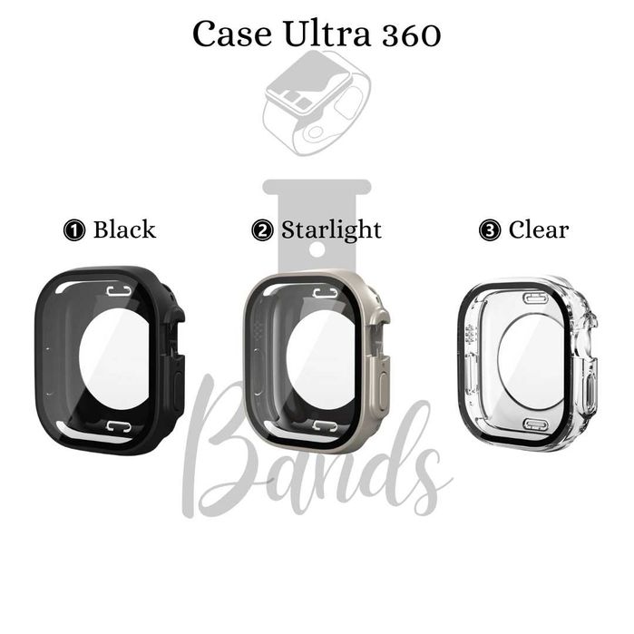 360° калъфче за Apple Watch ULTRA/SE3/SE2/SE/9/8/7/6/5