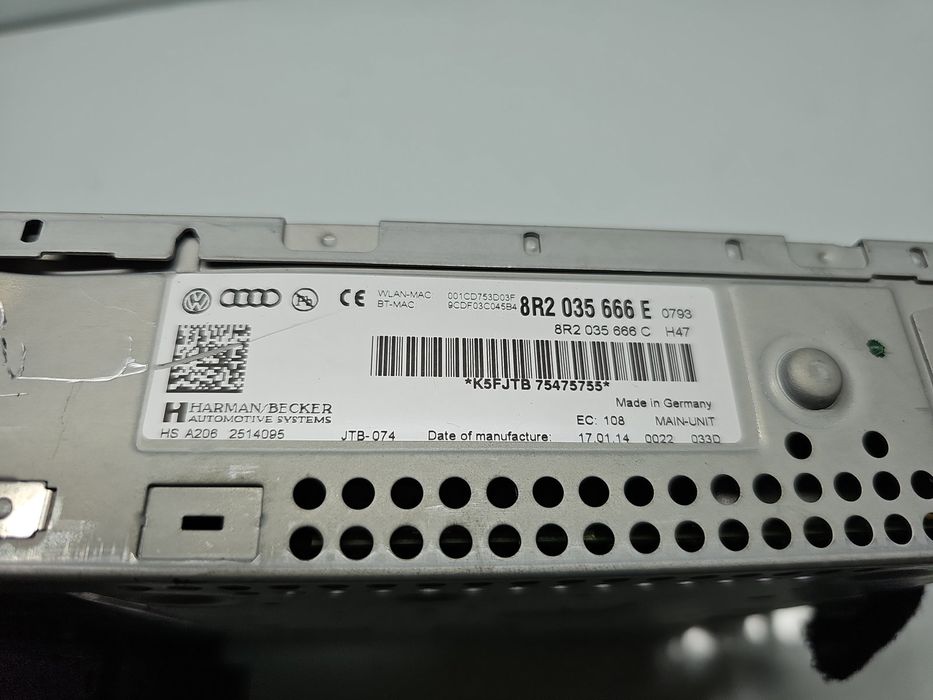 Unitate multimedia AUDI A4 (8K2, B8) [Fabr 2008-2015] 8R2035666E