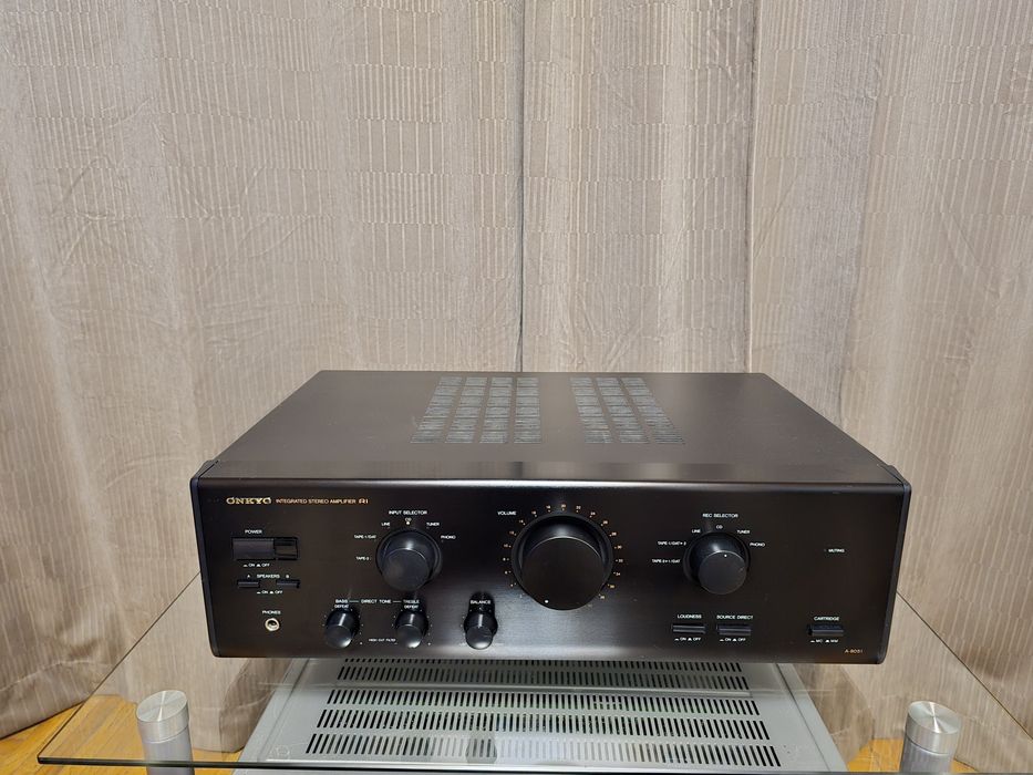 Onkyo Integra A-8051 – amplificator Hi-Fi japonez, High Current, 2x130W/4Ω, factor damping ridicat, sunet audiofil!
