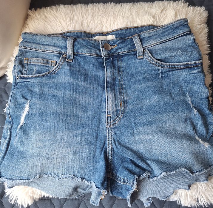 Къси дънкови панталонки-H&M