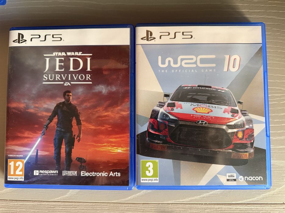 WRC 10 и Star Wars Jedi Survivor за PS5