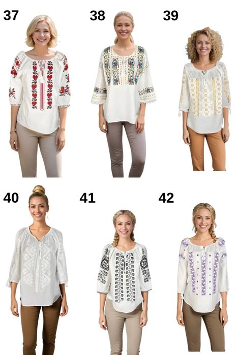 Ii Tradiționale de Damă din Bumbac 100%  . Colectie Noua 2026