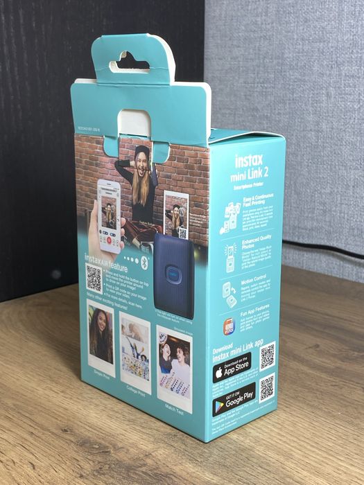 Мини принтер instax mini Link 2, полностью новый