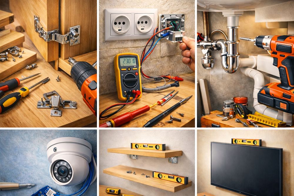 Домашний мастер. Все виды мелкого ремонта Мастер на час Юнусабад