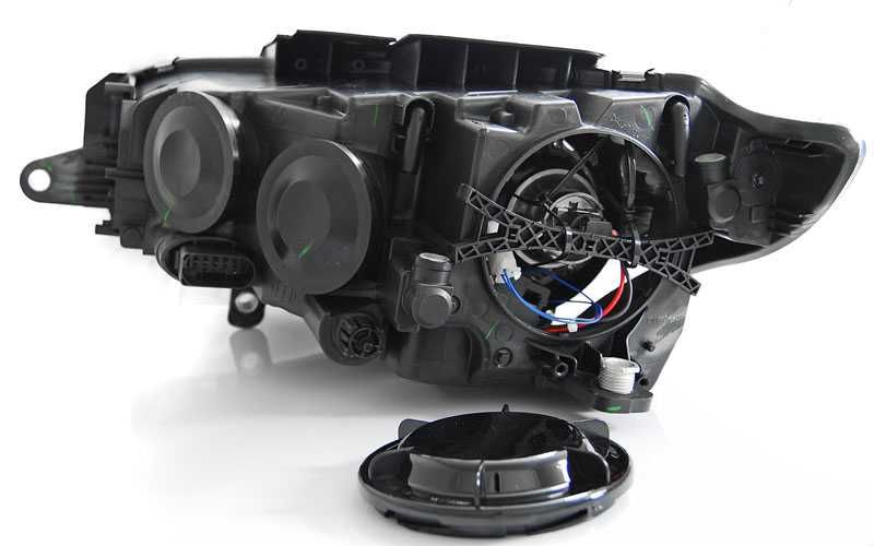 Фарове VW Pasat CC Нови ЛЕД Тъмни Пасат ЦЦ LED Опушени Passat тунинг