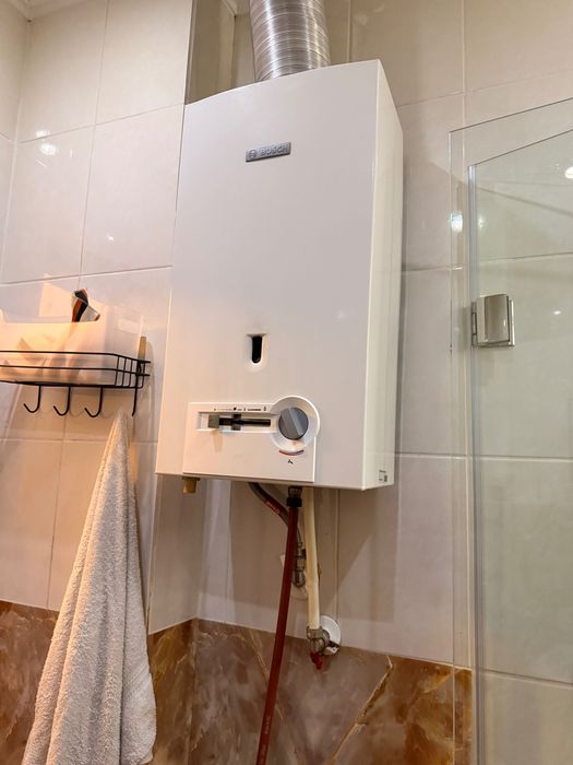 Газов бойлер - Bosch + газова бутилка