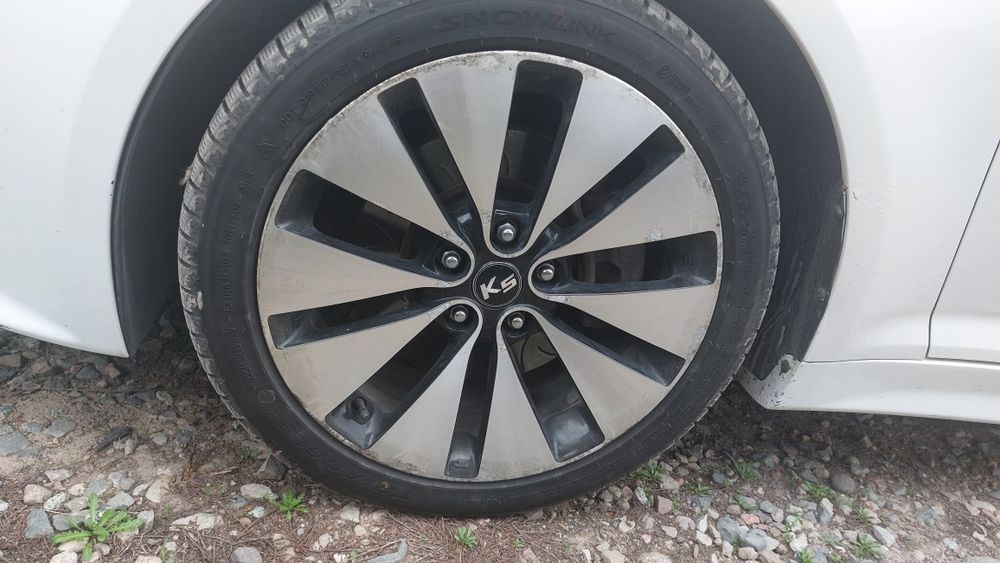 Диск с шиной R18. Обмен на R17