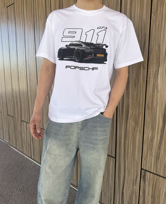 Футболка Porsche оверсайз