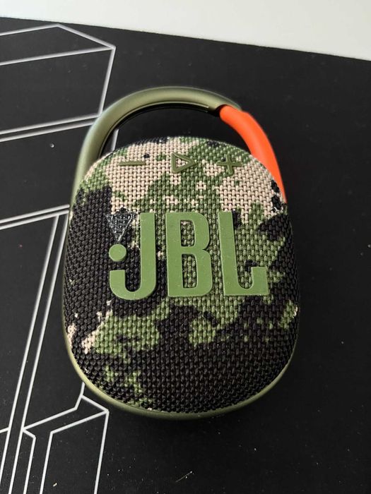 Boxa portabila JBL Clip 4, Bluetooth, IP67, Camuflaj