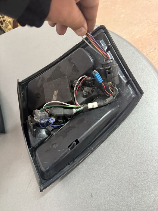 Диодни стопове AUDI A4 седан () - черни