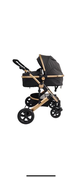 Cărucior 3în1 BabyDary Negru