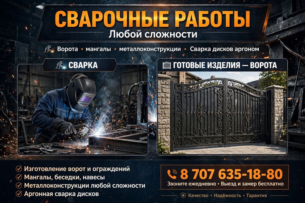 АРГОН и ДИСКИ сварочные работы