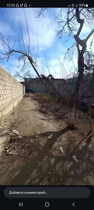 Ер хисобида ховли сотилади 4 сотик 10×40    бухоро шахар опитни поля