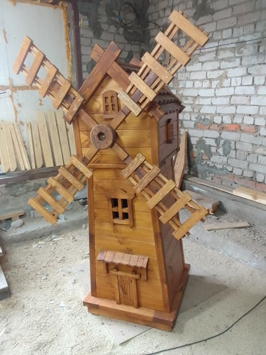 Деревянный колодец