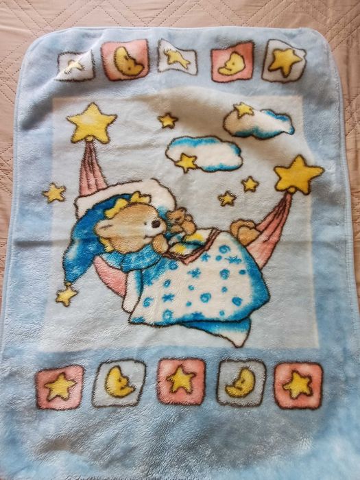 Две бебешки зимни одеялца