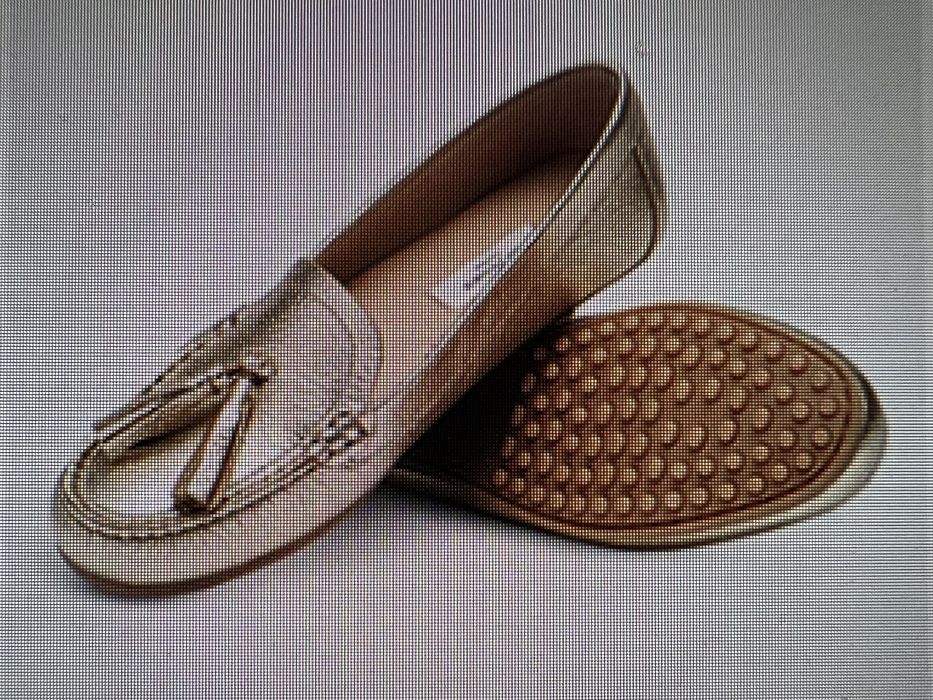 Mocasini loafers LK BENNET 37 aurii piele