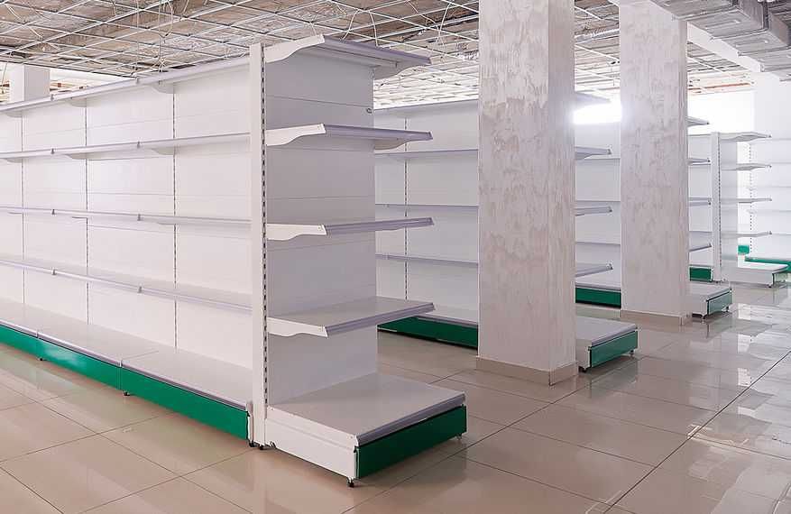 Стеллаж металлический торговый, polkalar savdo tokcha