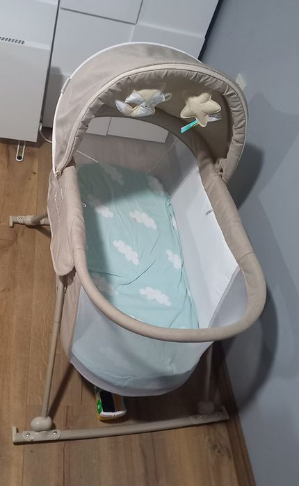 Бебешко легло люлка Kinderkraft Lovi, Бежов