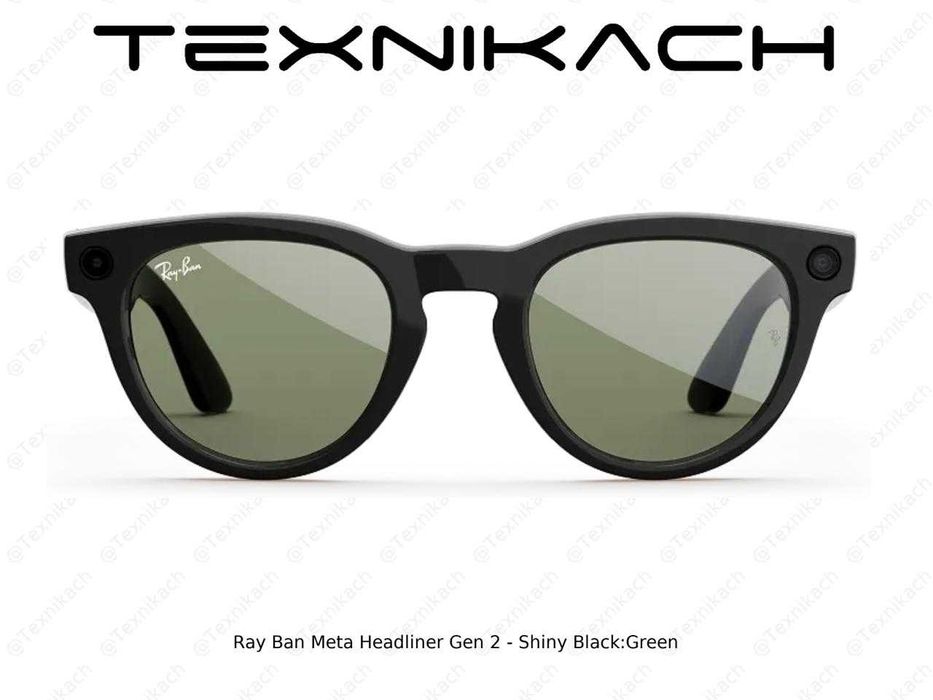 Ray Ban Meta Headliner Gen 2 - Shiny Black/Green