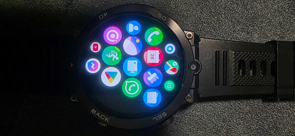 Ceas digital cu android