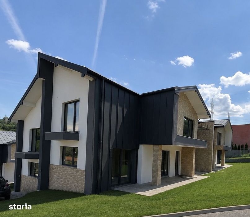 Casa cuplata de 4 camere, 142mp utili, 260 mp teren, Zona Campului