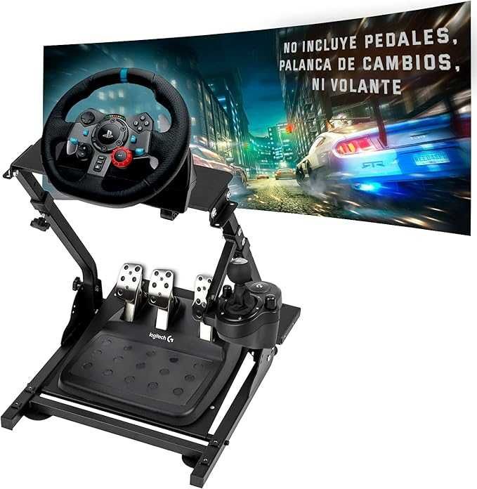Suport volan Unicview pentru Logitech G29 G920 G923, include suport pentru cutie de viteze