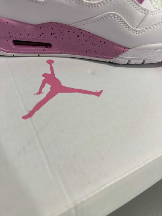 Air Jordan 4 Retro White Pink, marimea 37.5