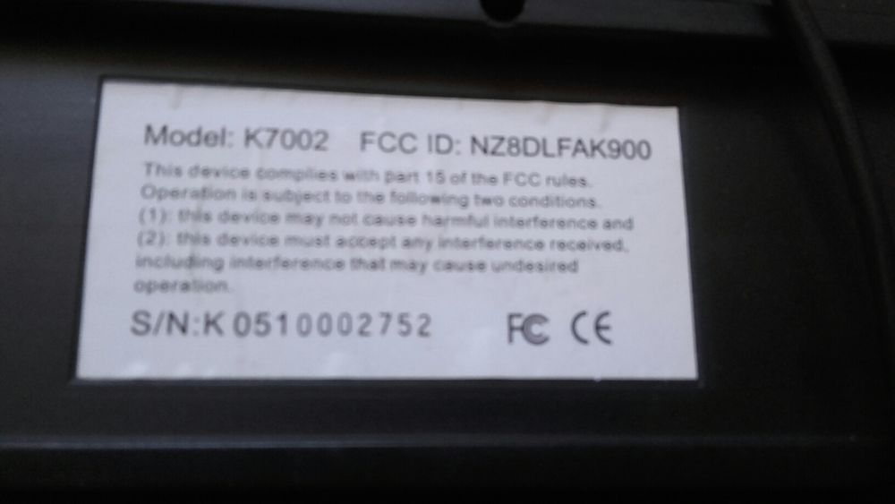 Tastatura DeLux defecta