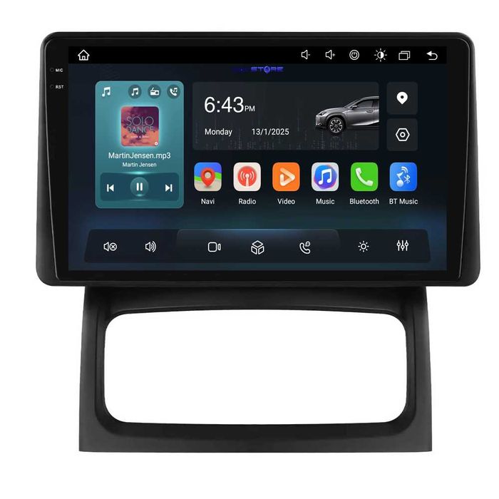 Navigatie Dedicata Renault Clio 2 (1998-2012), 9Inch, WiFi, Carplay