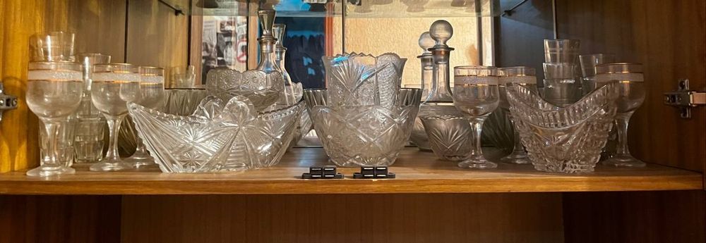 Набор из хрусталя