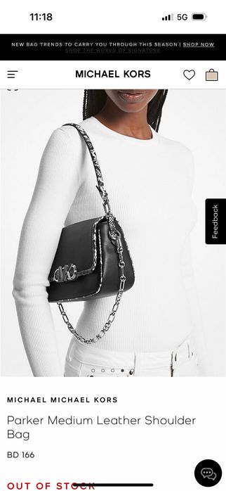 Geanta de umăr Michael Kors MK