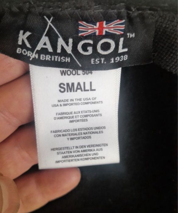 Kangol 504 wool Made in USA size S
