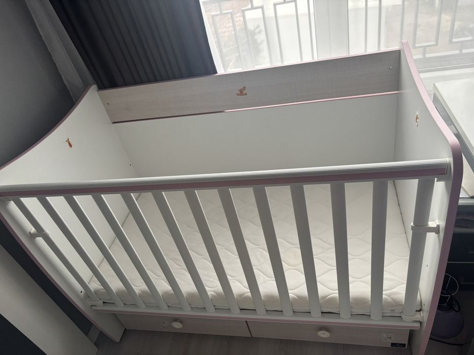 Бебешко легло Lorelli Clasic Matrix 60/ 120 см, с матрак