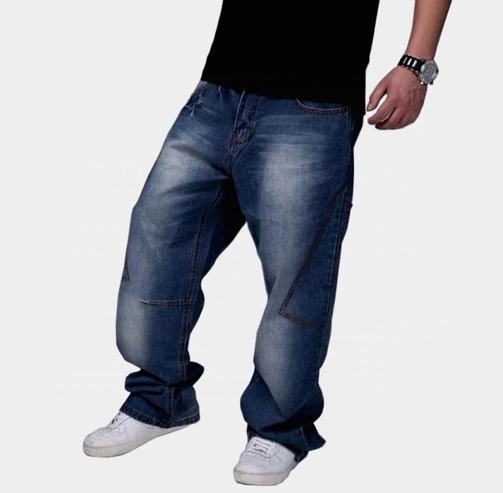 Джинсы мужские в стиле Хип-Хоп