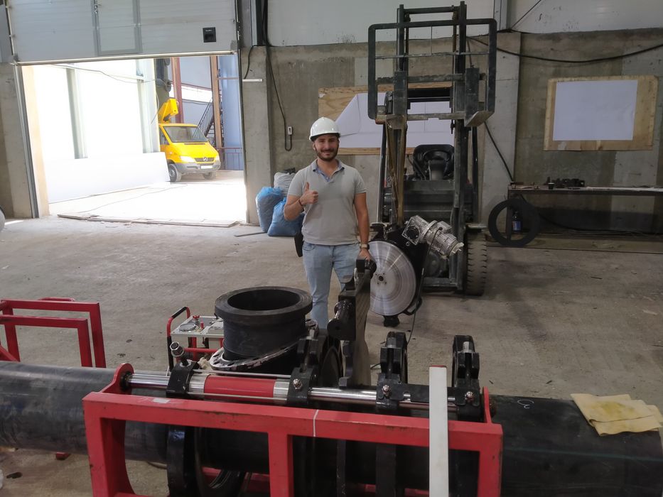 Plastic/Service. Сварка/пайка встык полиэтиленовых труб