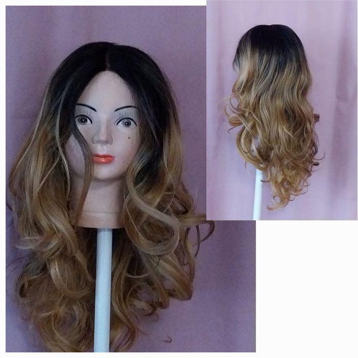 Нови перуки  ,черна, синя,кестенява / боб / синя